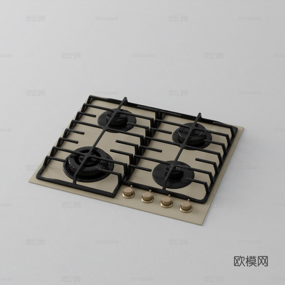 灶台su模型