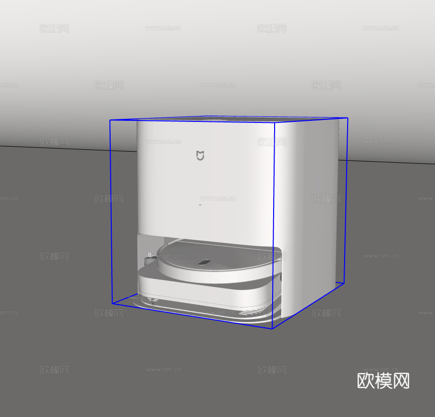 扫地机器人su模型
