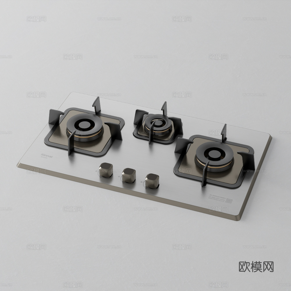 灶台su模型