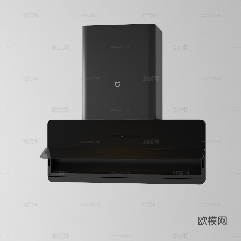 吸油烟机su模型