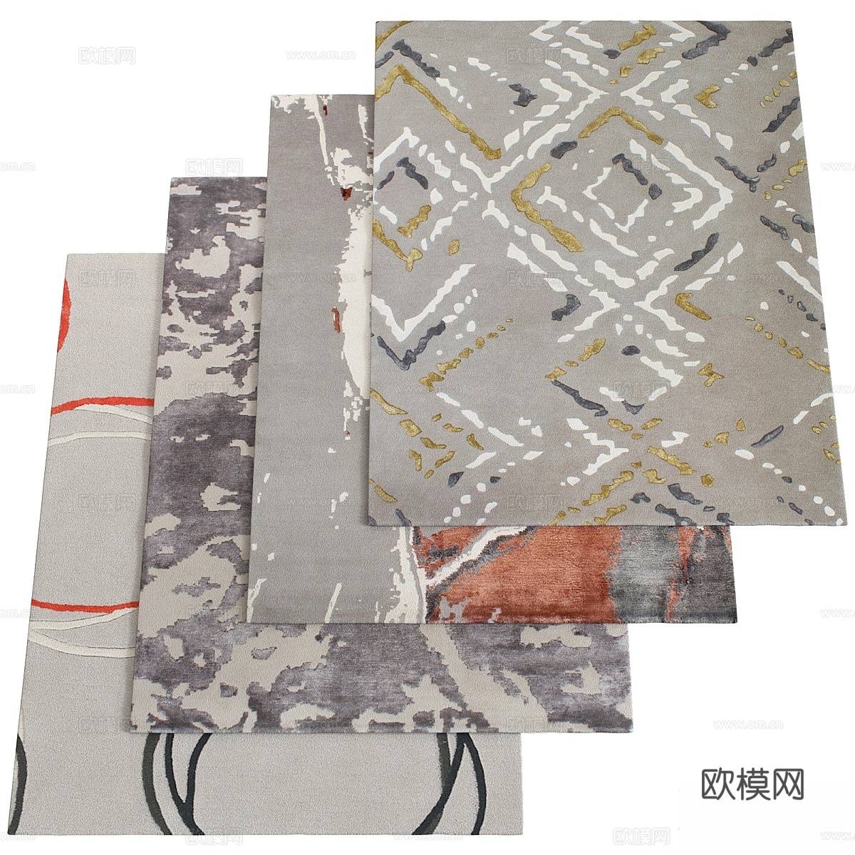 地毯，433d模型