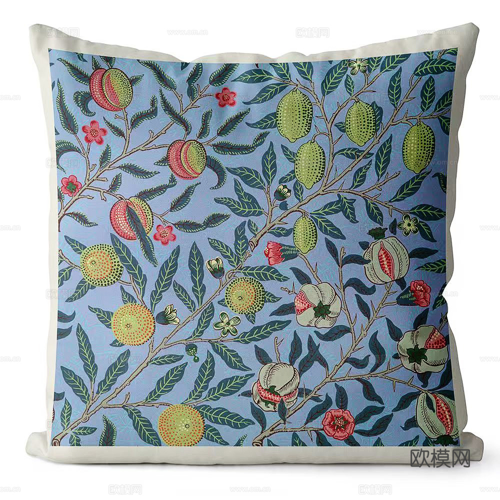现代抱枕 枕头 印花抱枕 碎花抱枕