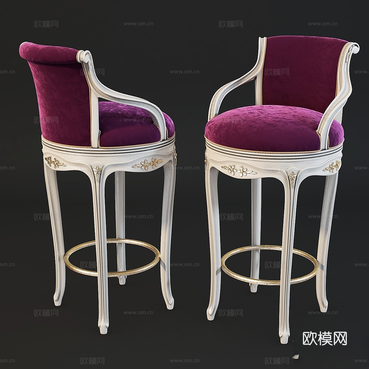 ANGELO CAPPELLINI 648 BAR CHAI3d模型