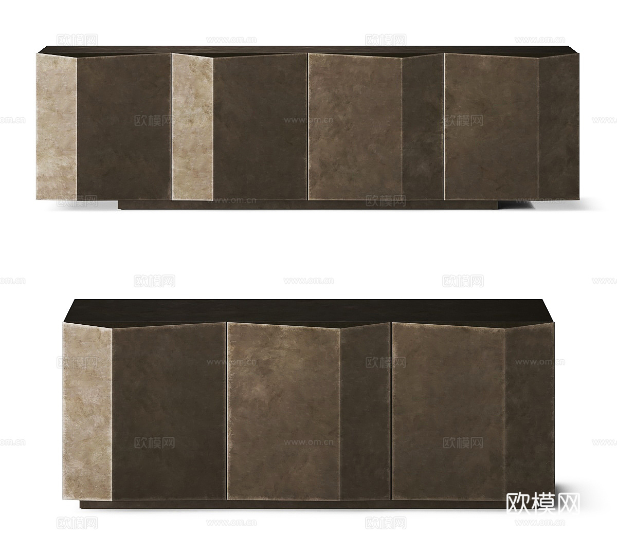 现代柜子玄关边柜 餐边柜 电视柜 长条柜子 极简柜子su模型