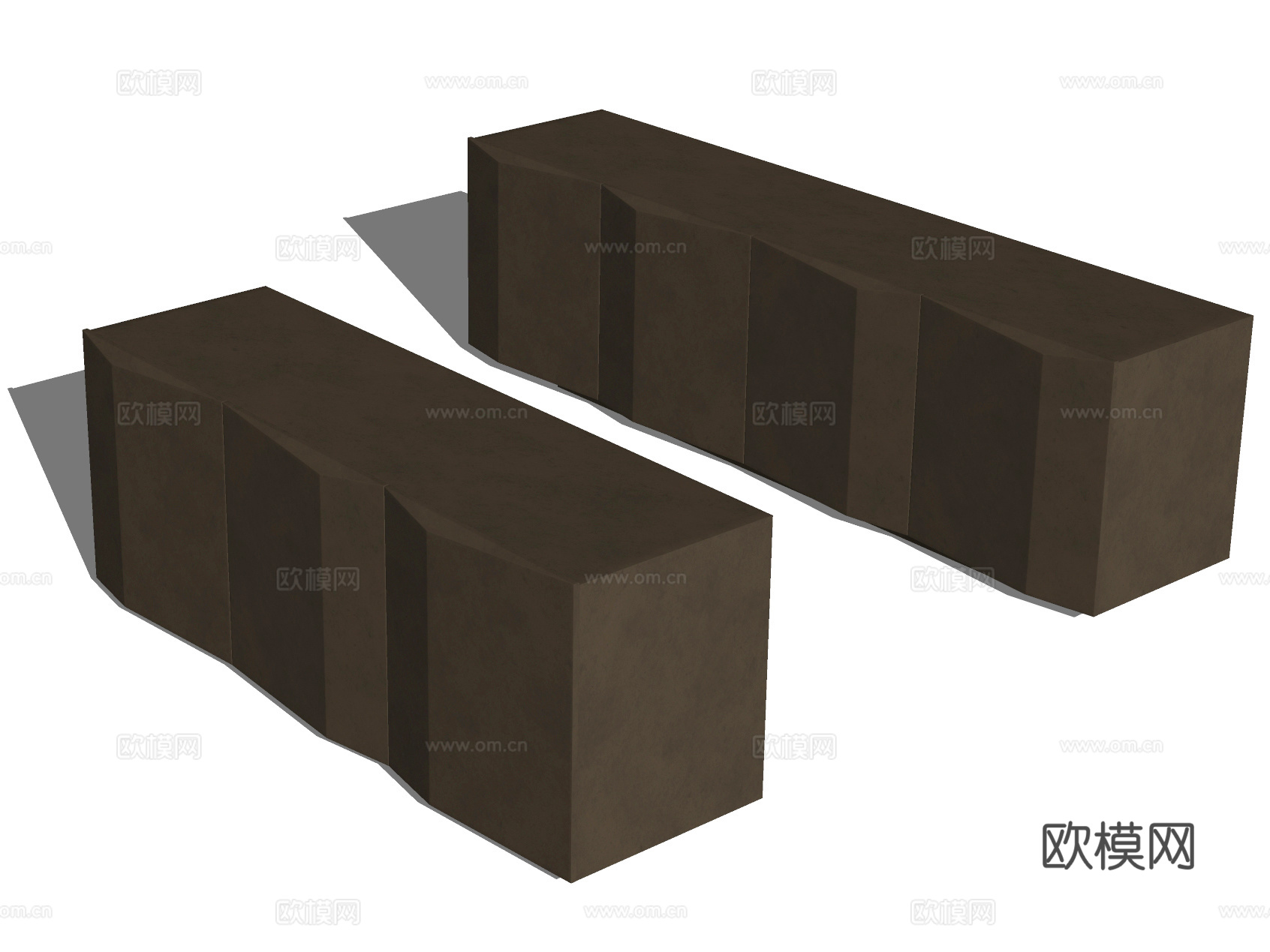 现代柜子玄关边柜 餐边柜 电视柜 长条柜子 极简柜子su模型