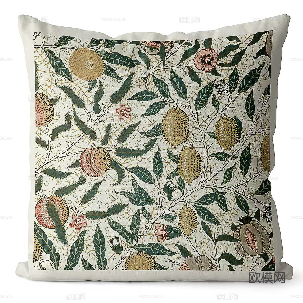 现代抱枕 枕头 印花抱枕 碎花抱枕