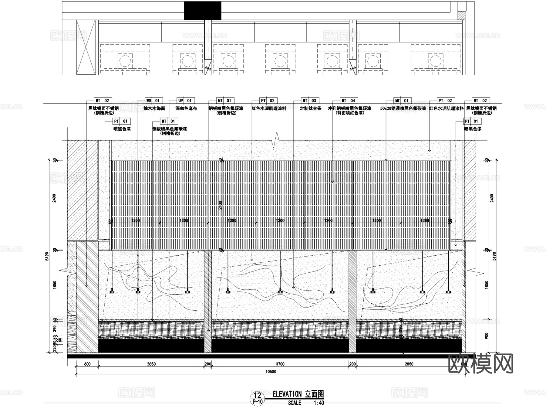 堂本家&amp;堂小锅日式餐厅室内工装CAD施工图整套cad施工图