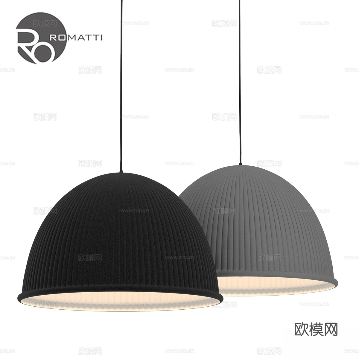 悬挂灯 罗马蒂·穆托 铃铛之下3d模型