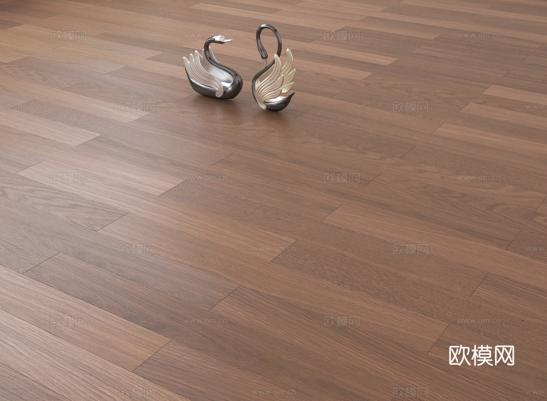 现代地板 木地板 拼花地板su模型