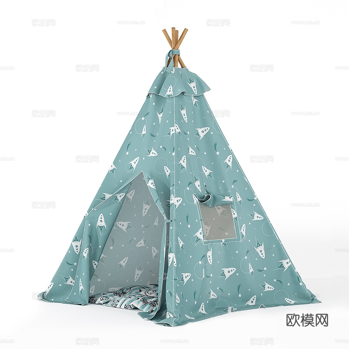 威格瓦姆帐篷3d模型下载