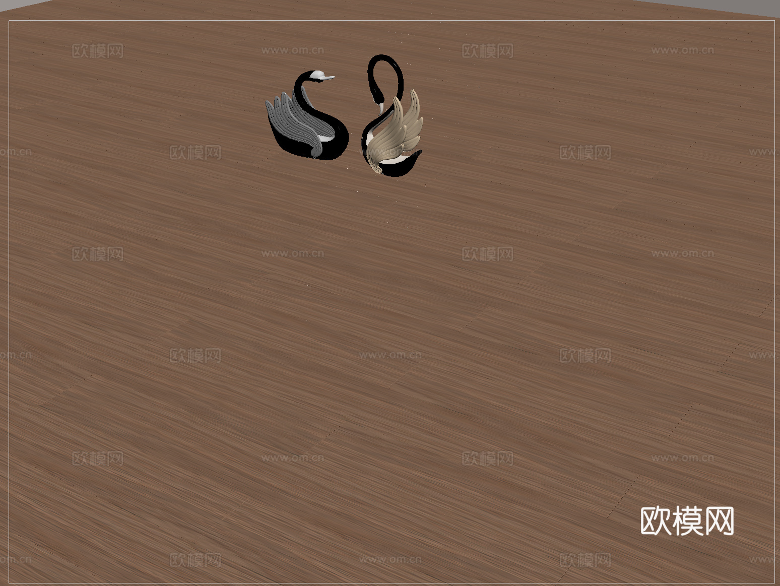 现代地板 木地板 拼花地板su模型