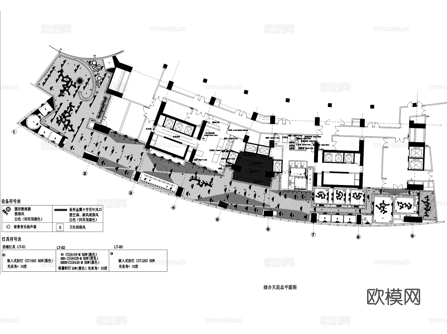 鼎悦坊火锅店餐厅室内工装CAD施工图整套cad施工图