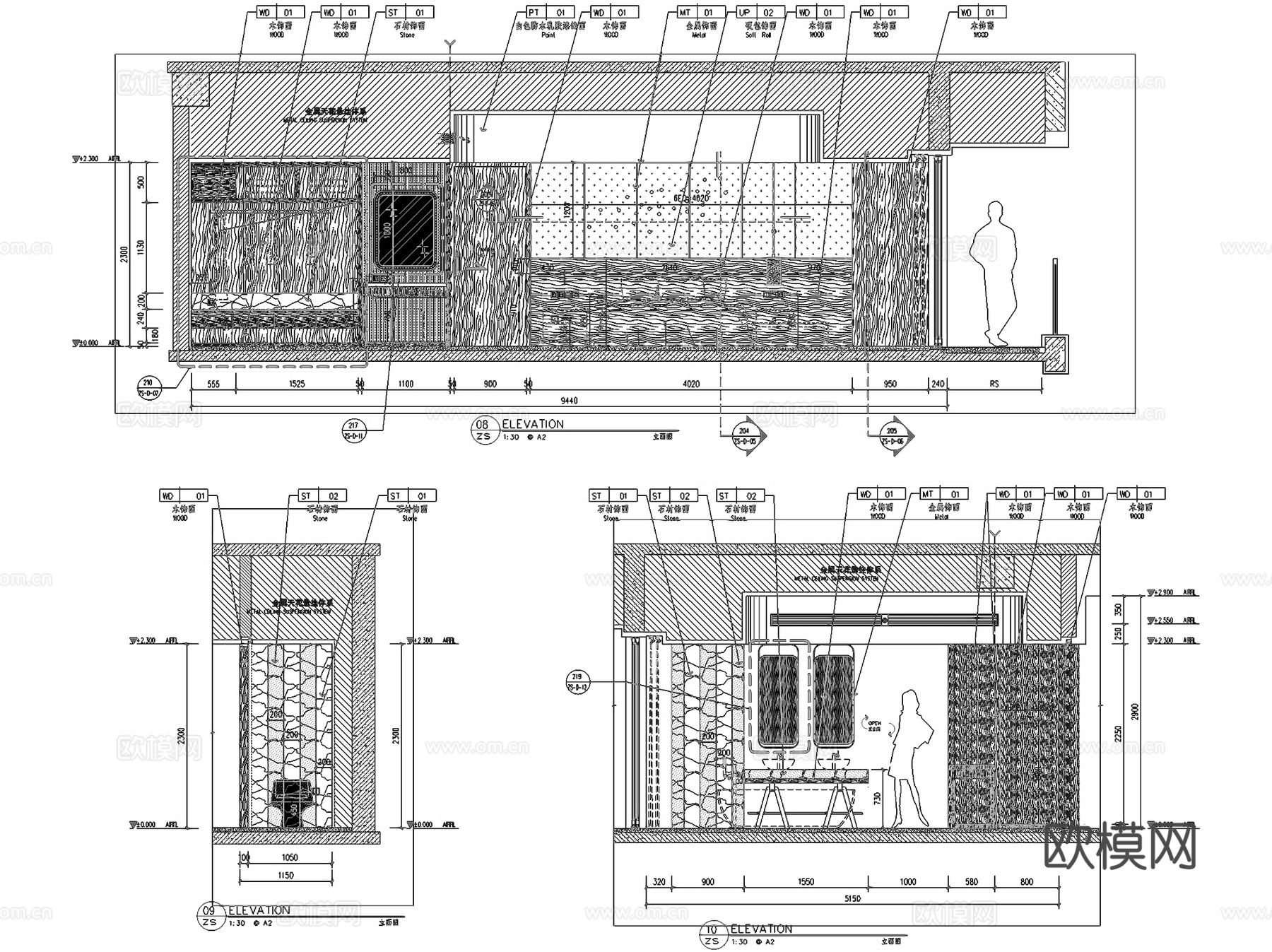 抚仙湖莎梅温德姆花园酒店客房大床房双床房套房样板间室内工装Ccad施工图下载（渲染图8）