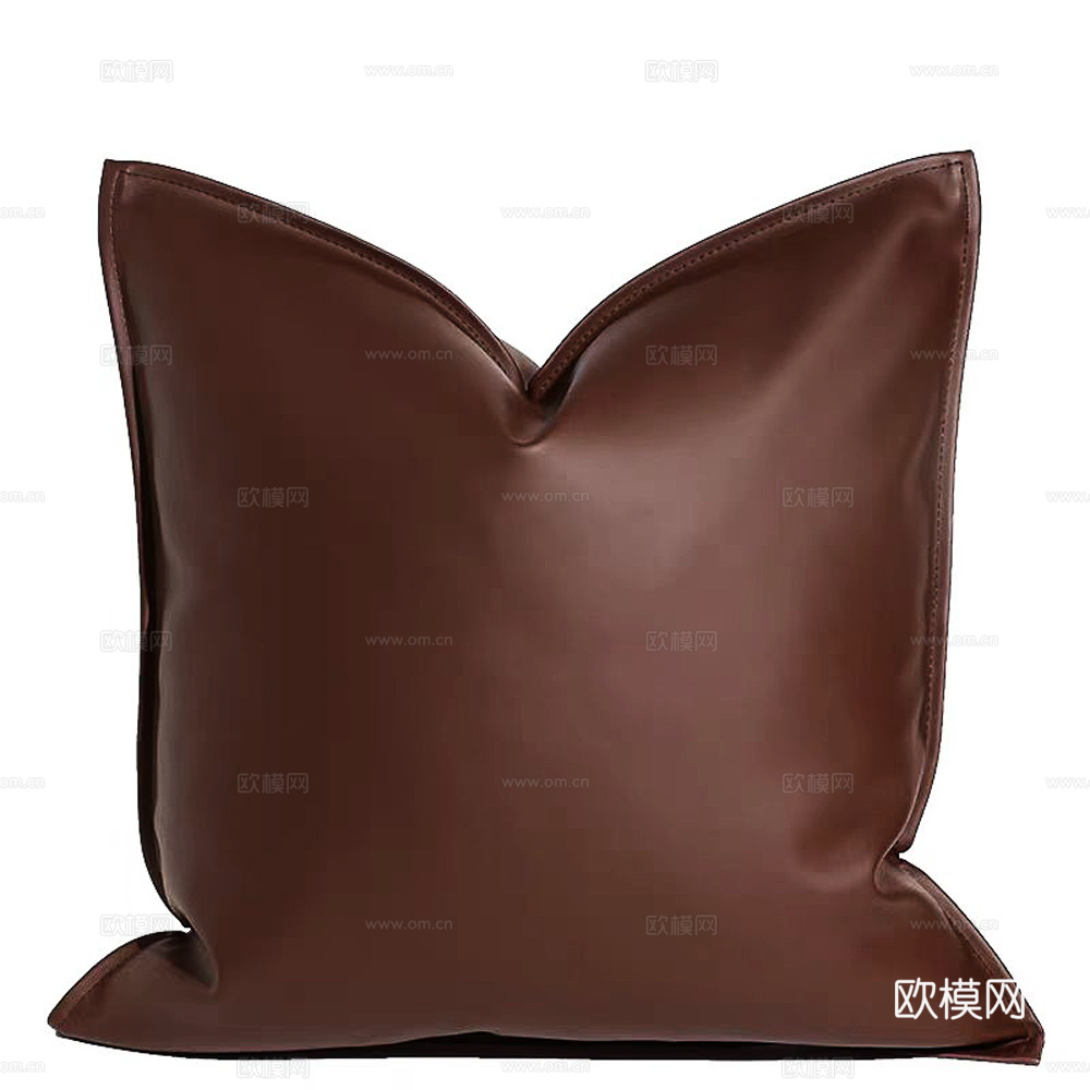 现代抱枕 枕头 印花抱枕 皮革抱枕