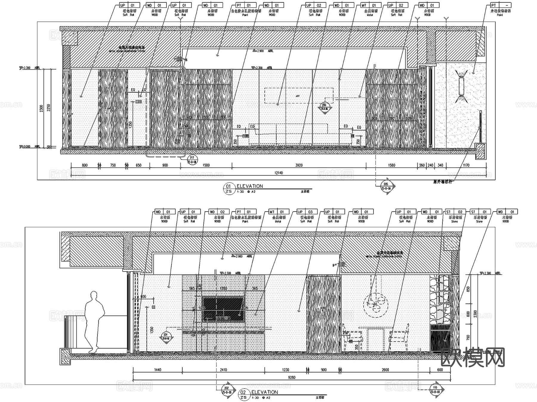 抚仙湖莎梅温德姆花园酒店客房大床房双床房套房样板间室内工装Ccad施工图下载（渲染图7）