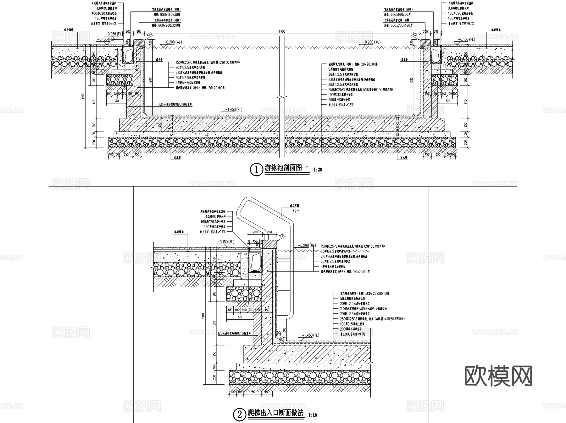 漳浦县前亭延源酒店景观CAD施工图整套cad施工图