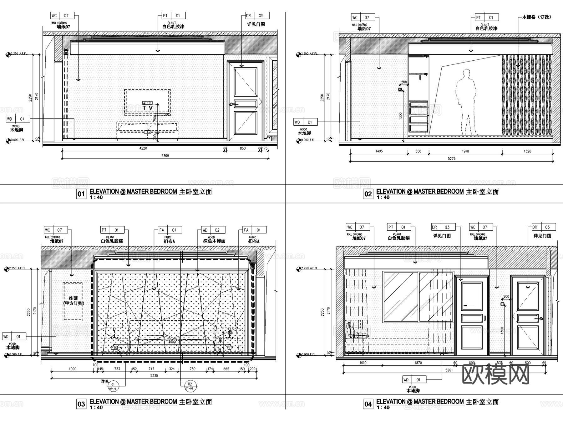 广州颐和上院私宅室内家装CAD施工图整套cad施工图
