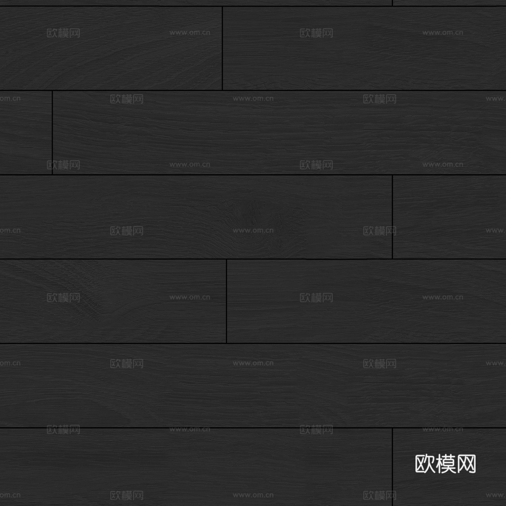 无缝现代简约黑色木地板贴图