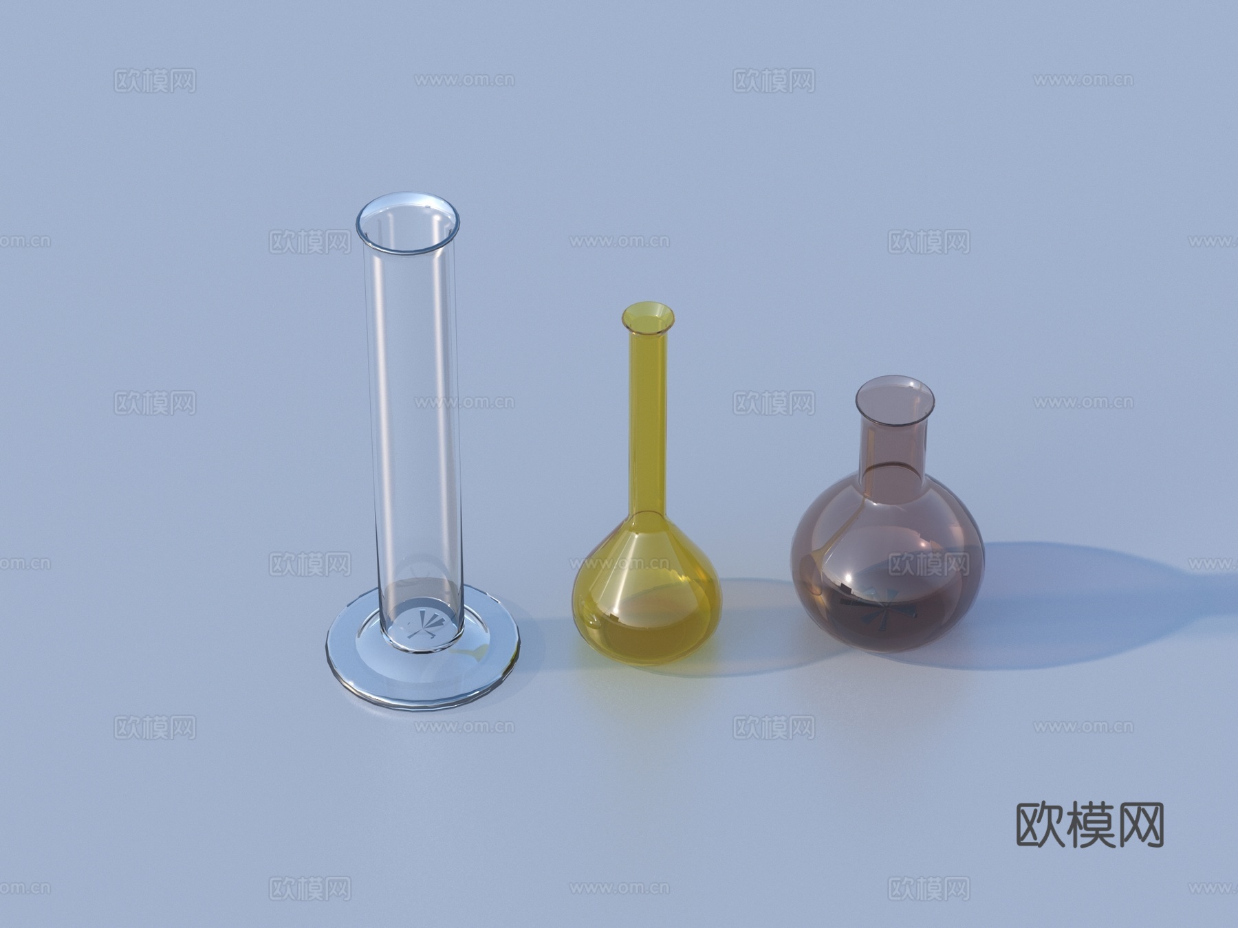 化学用品 化学器皿3d模型