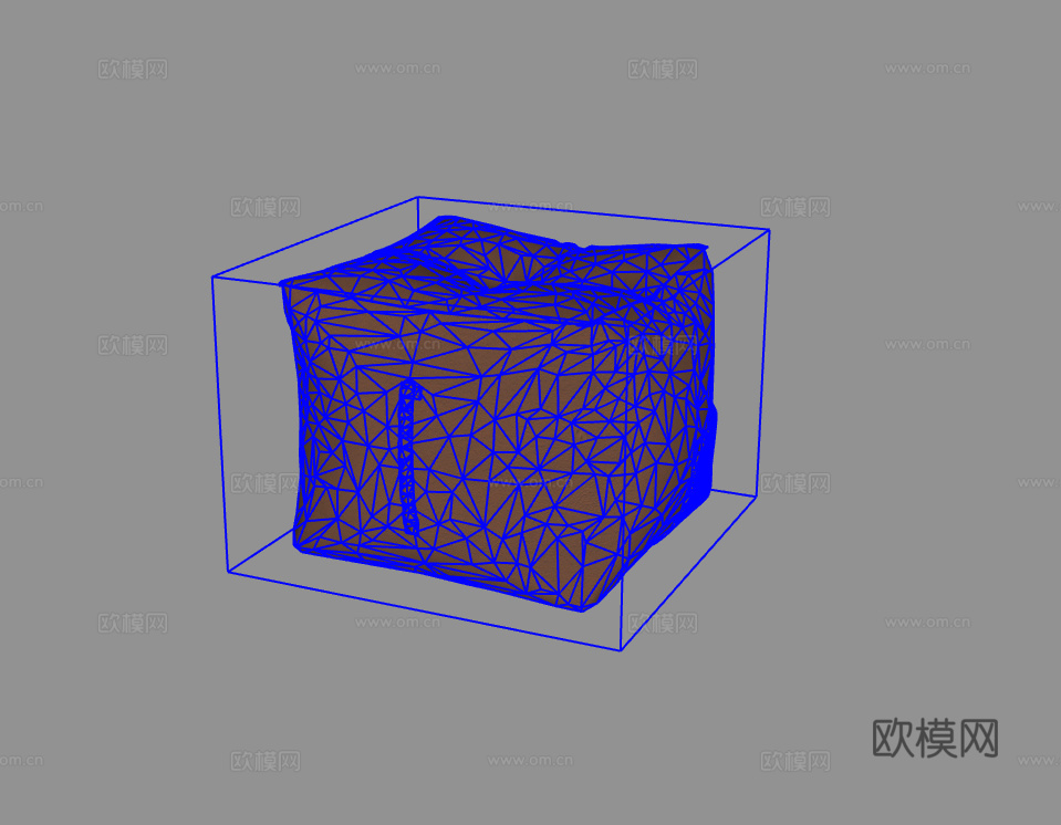 懒人沙发su模型