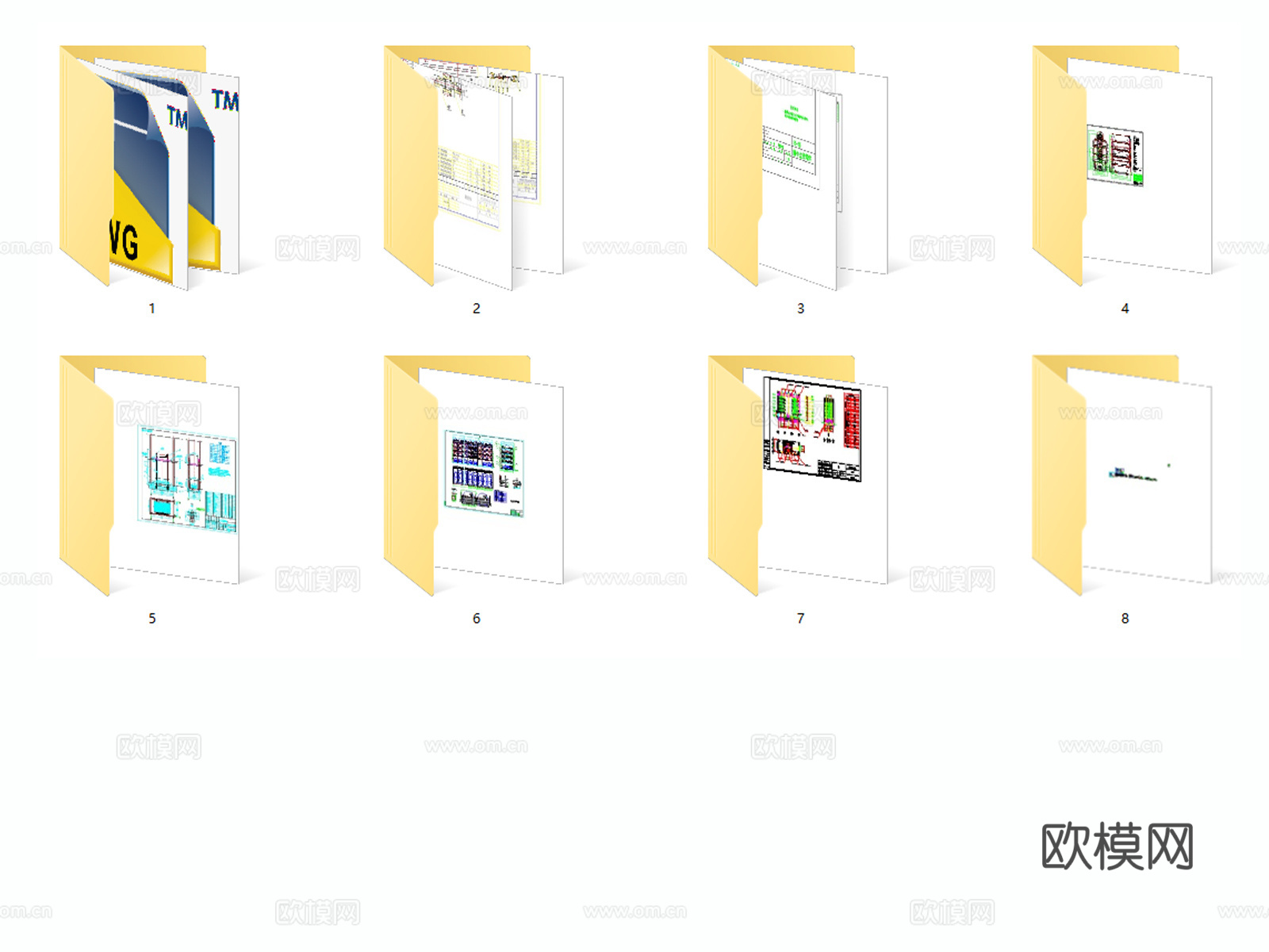 停车楼 立体停车库 垂直升降式车库 升降横移式车库cad施工图