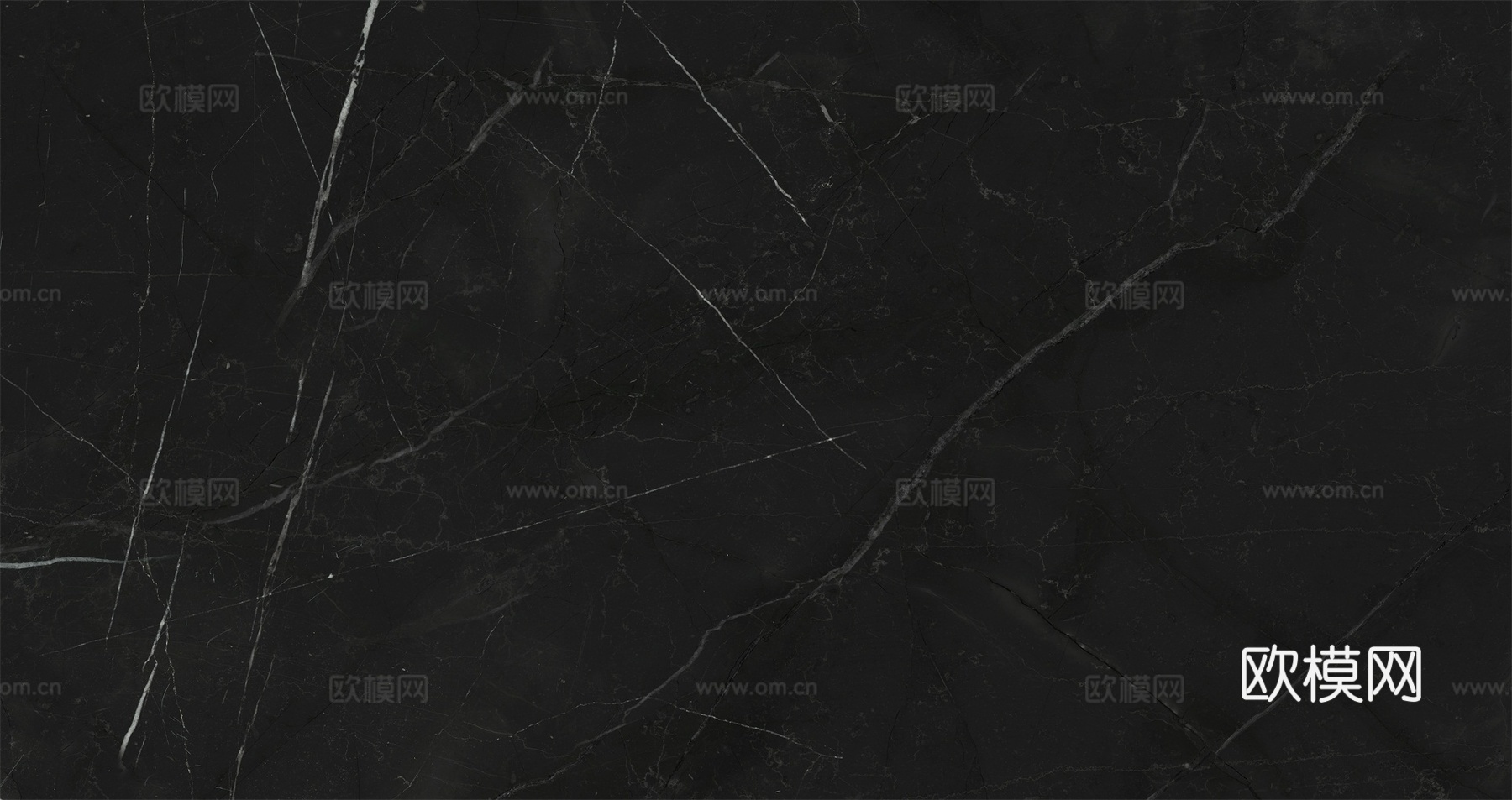黑色无缝黑白根大理石岩板