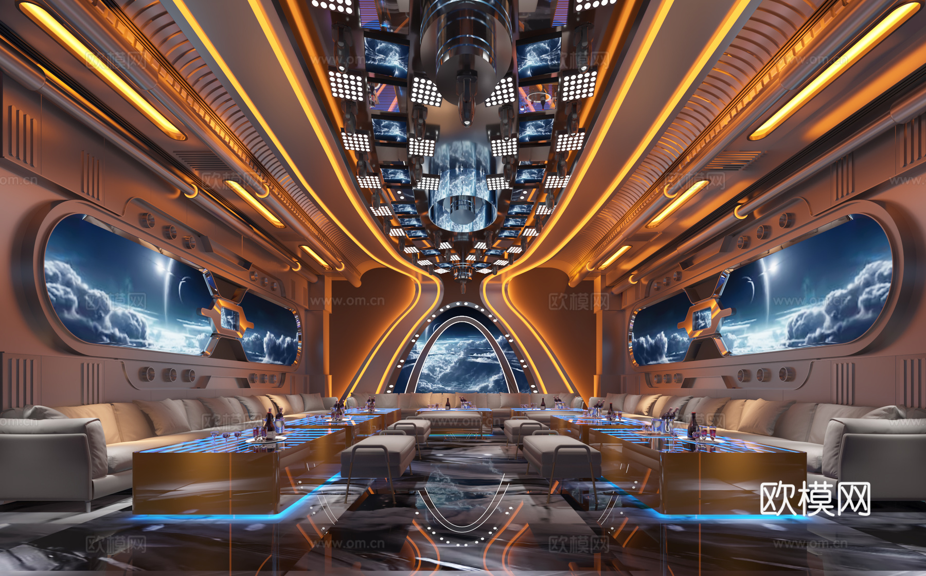 KTV包房3d模型下载