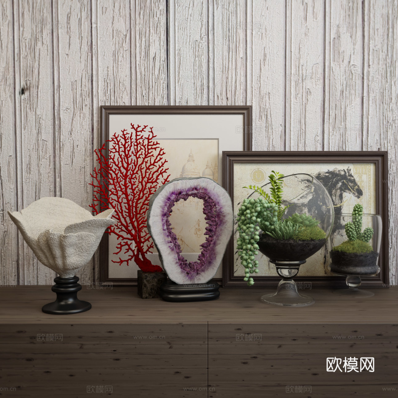 珊瑚摆件3d模型
