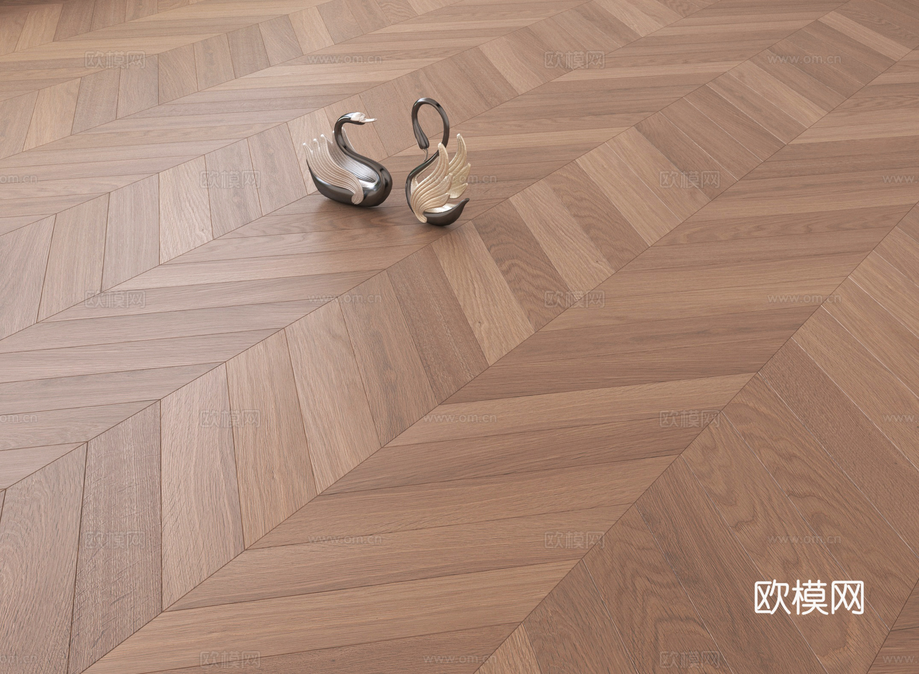 现代地板 木地板 拼花地板 人字拼木地板su模型