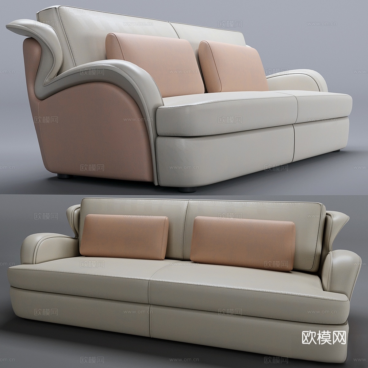 Mascheroni Morgana沙发3d模型