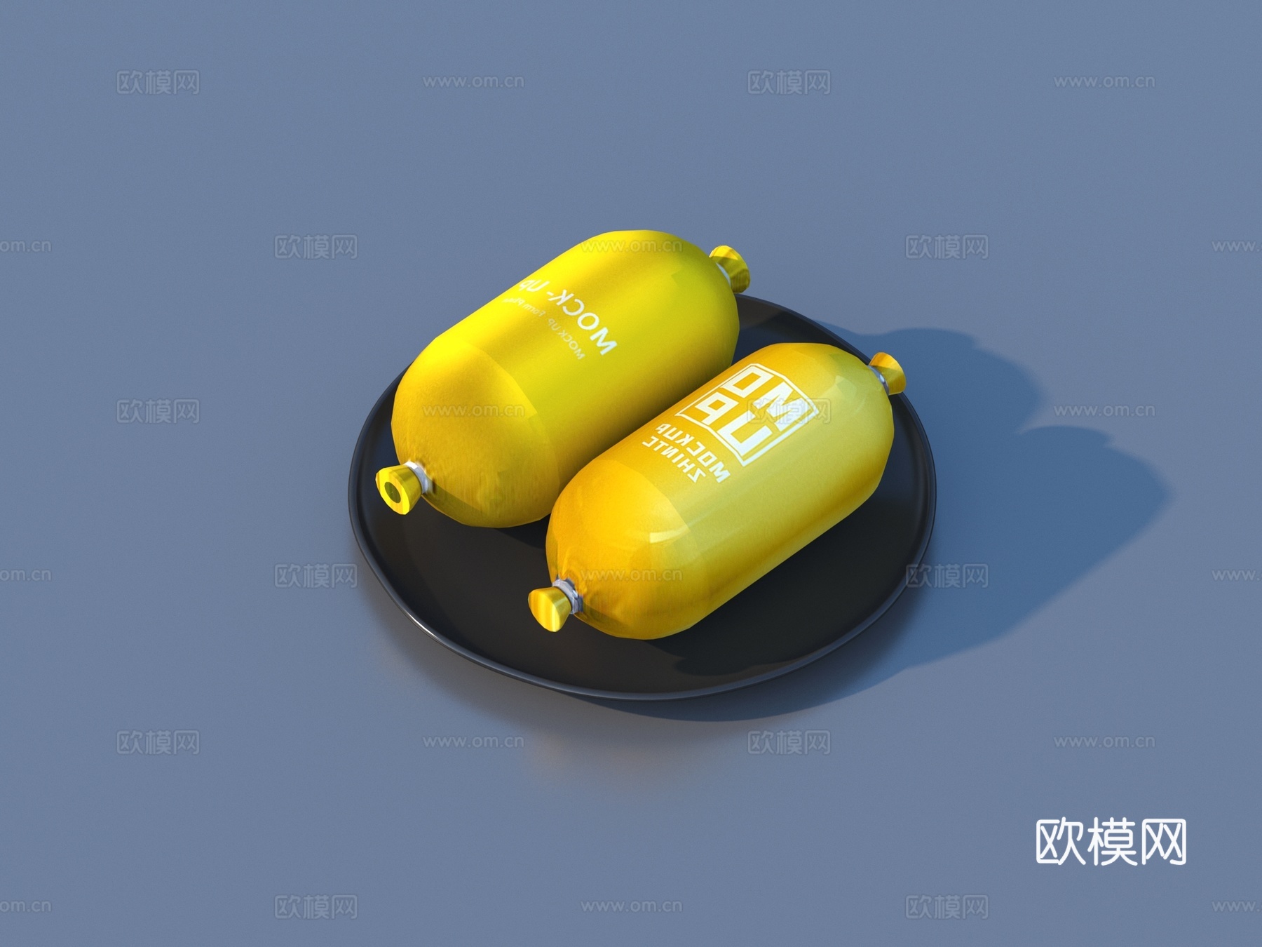 火腿肠 腊肠 食物3d模型