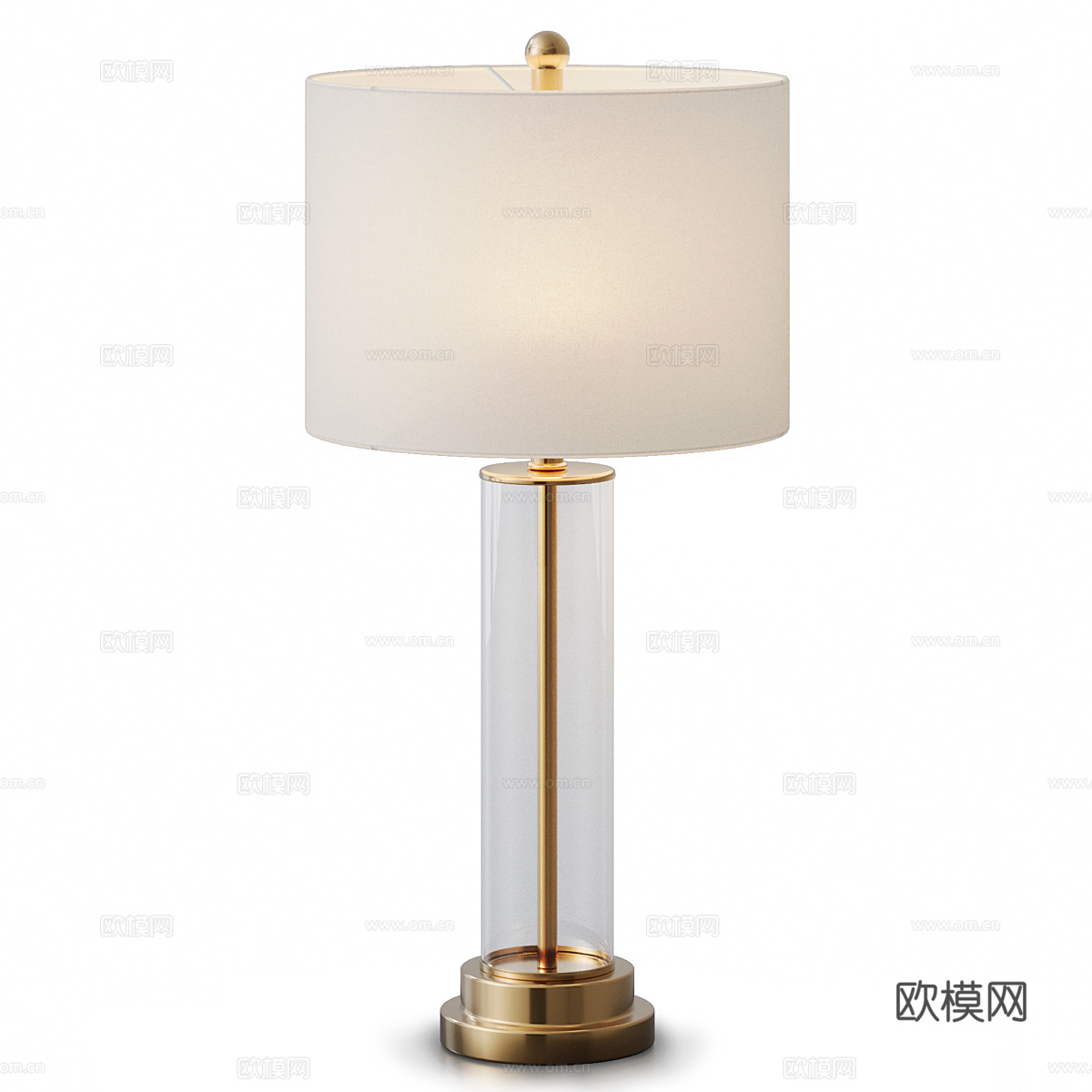 现代 Dantone 家用台灯3d模型