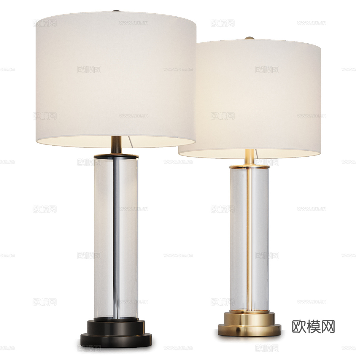 现代 Dantone 家用台灯3d模型