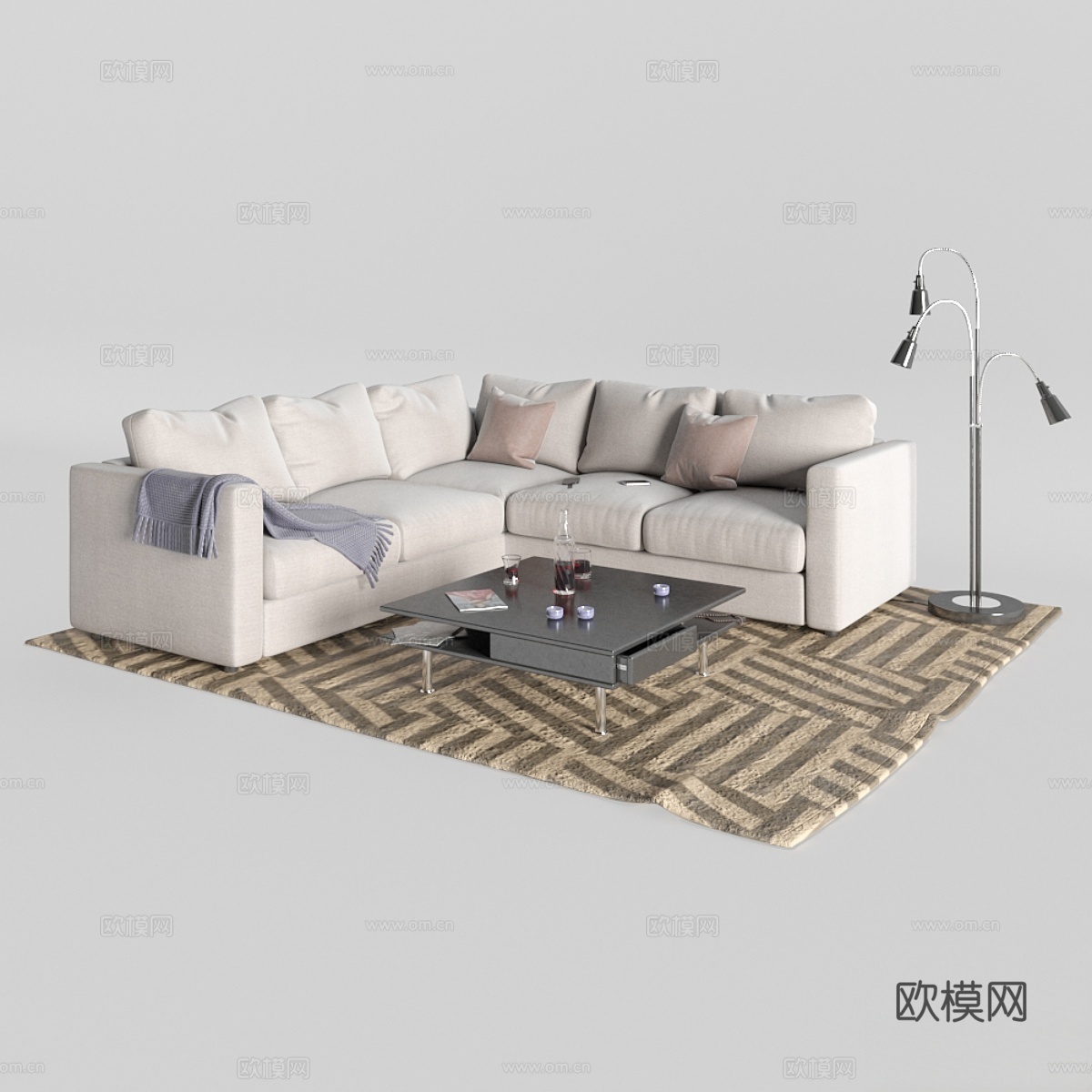 Vimle沙发3d模型
