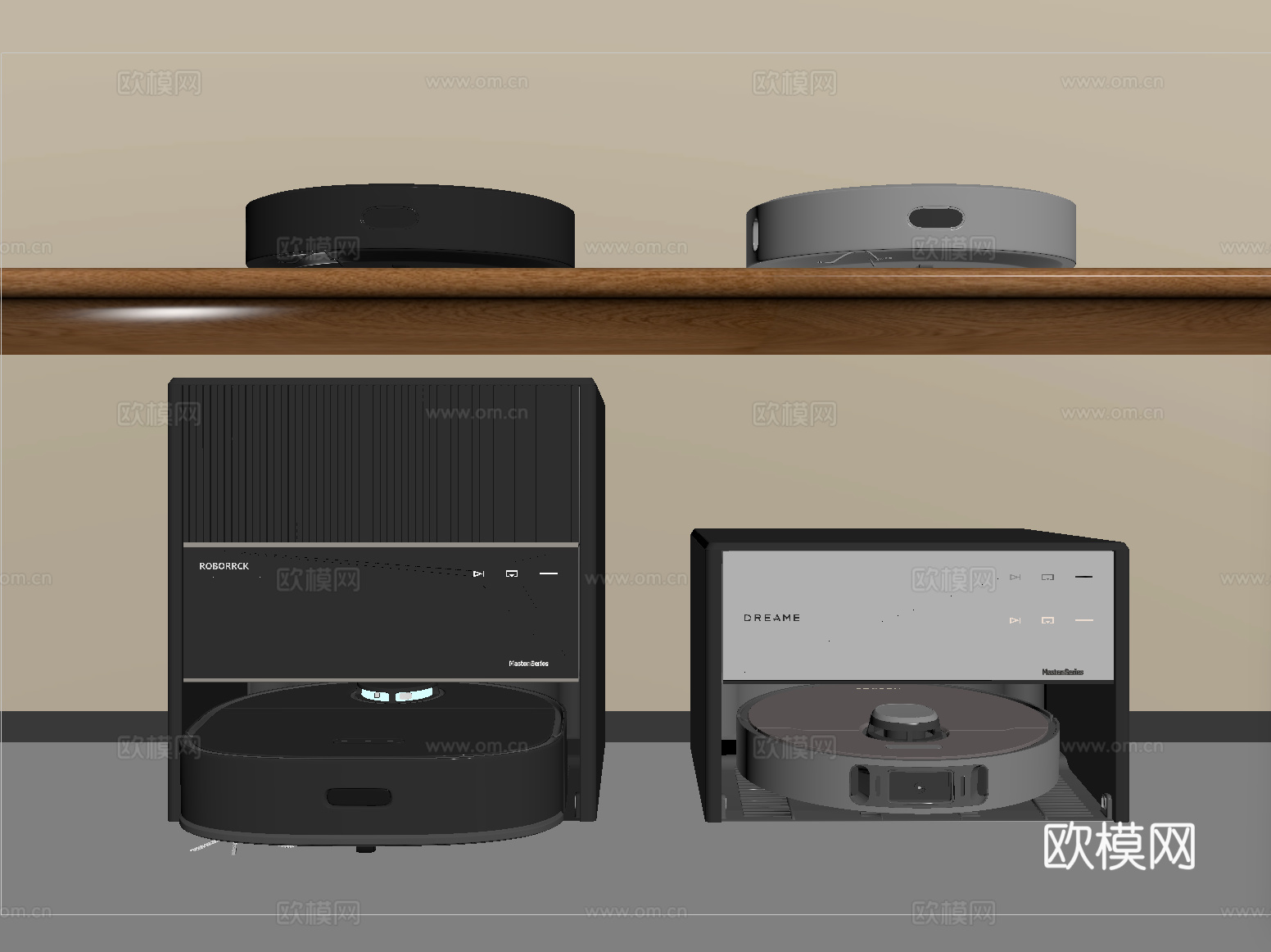 现代扫地机器人su模型