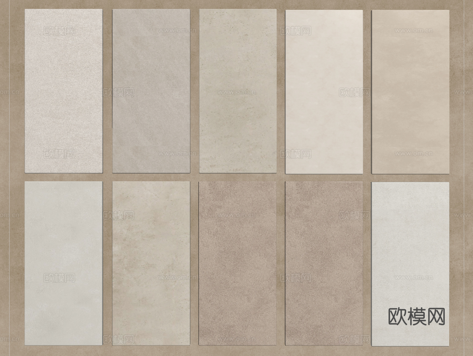 现代涂料 艺术漆 肌理漆 真石漆 微水泥su模型