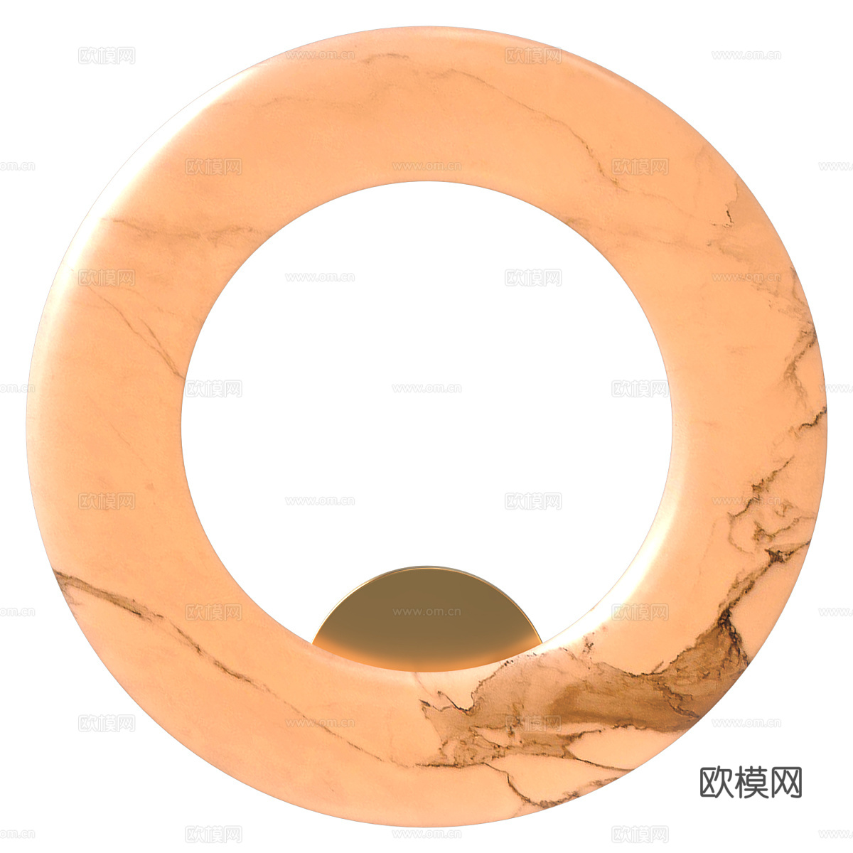 现代简约轻奢壁灯 壁灯 简约壁灯 装饰壁灯 圆形壁灯3d模型下载