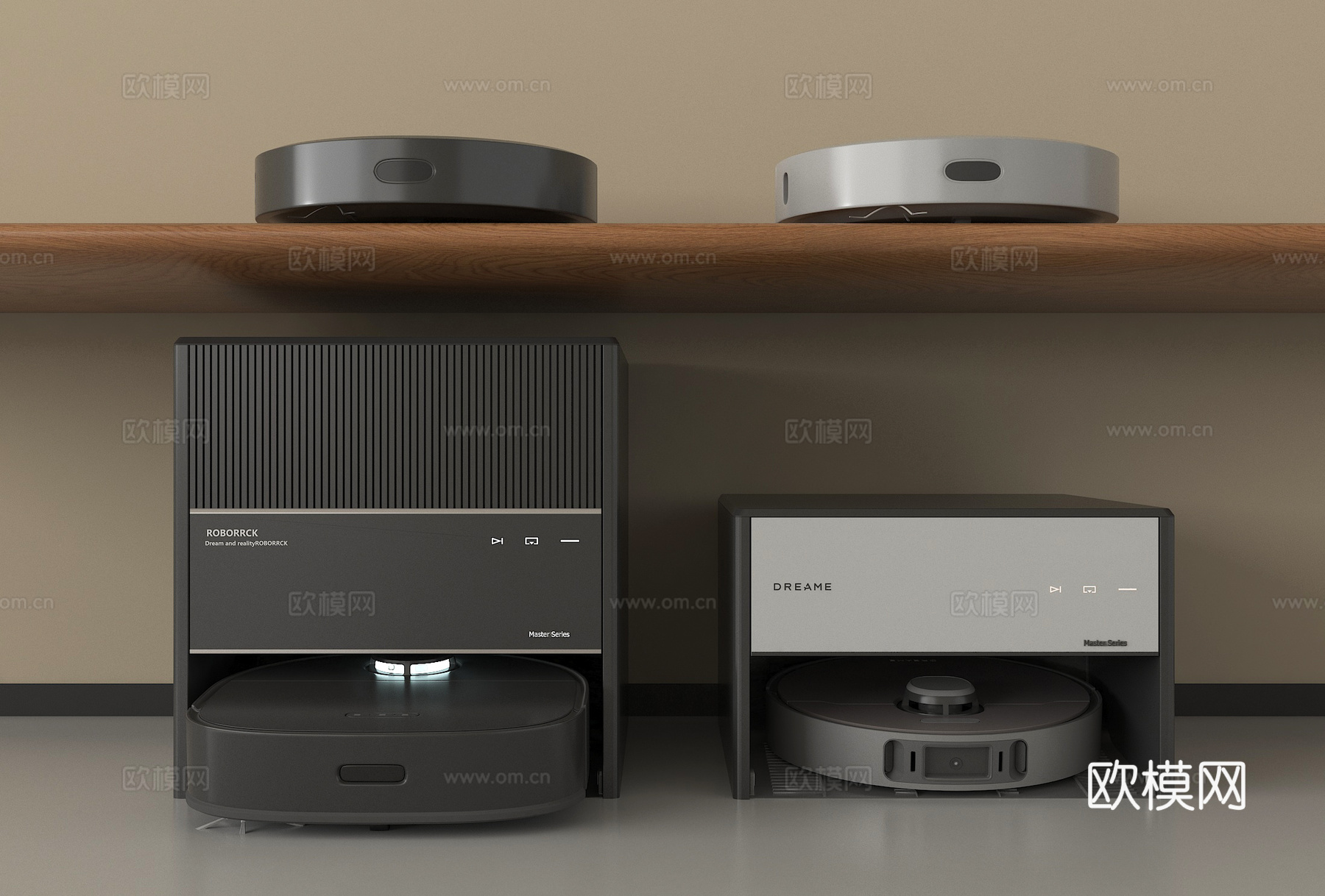 现代扫地机器人su模型