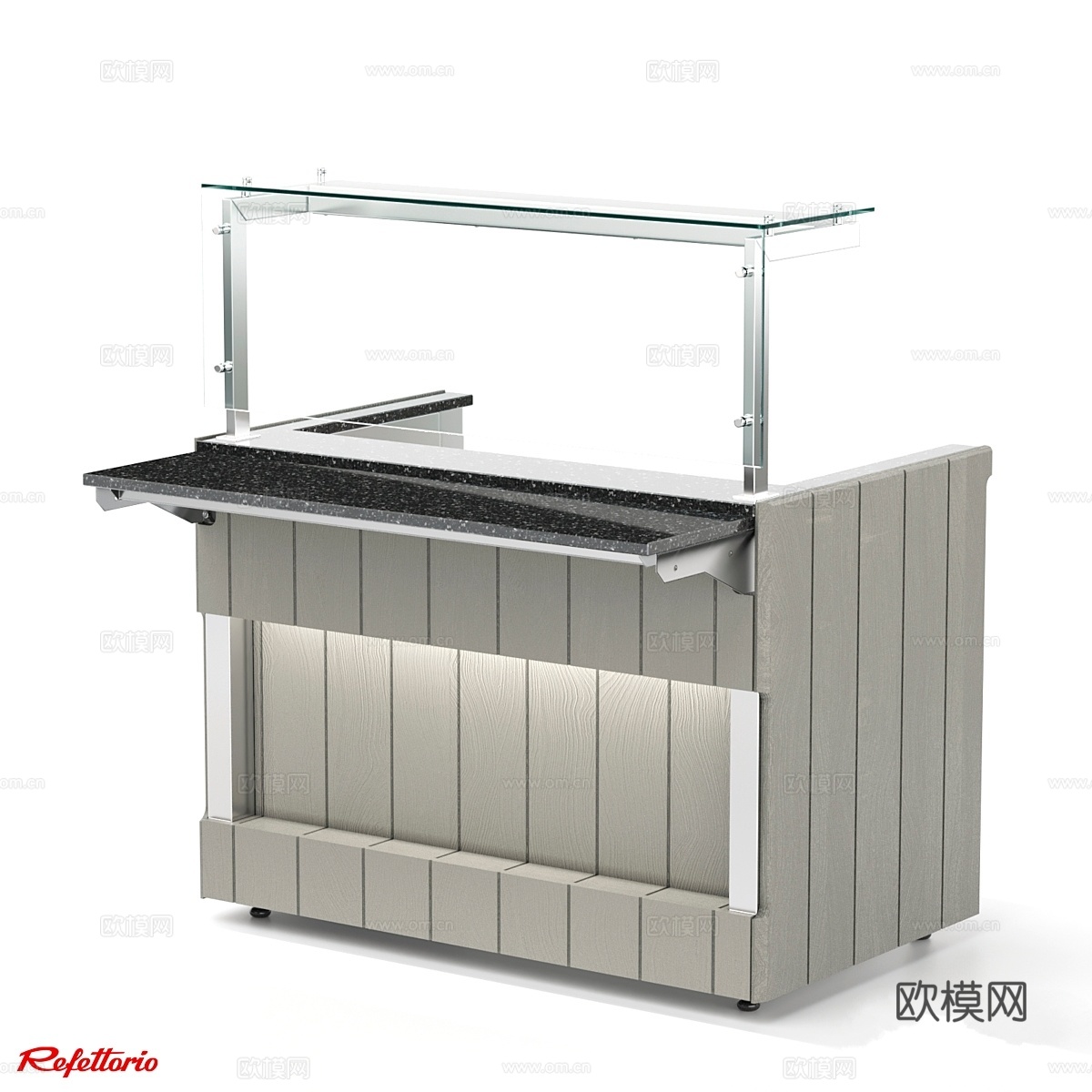 带电炉头的前菜蒸锅3d模型下载