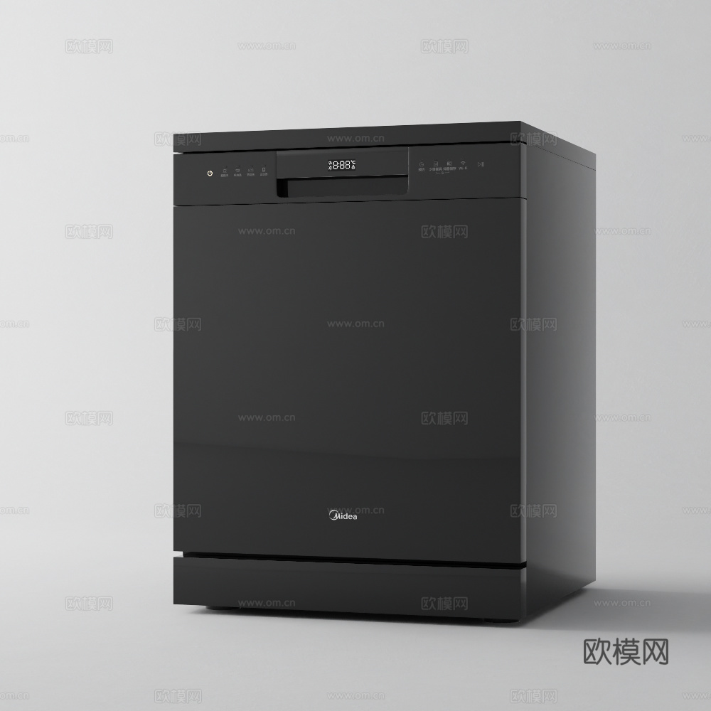 洗碗机su模型