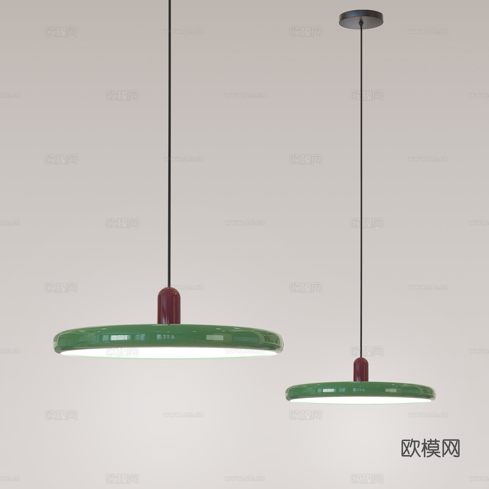 中古风吊灯 北欧吊灯 包豪斯吊灯  轻法式吊灯CR3d模型