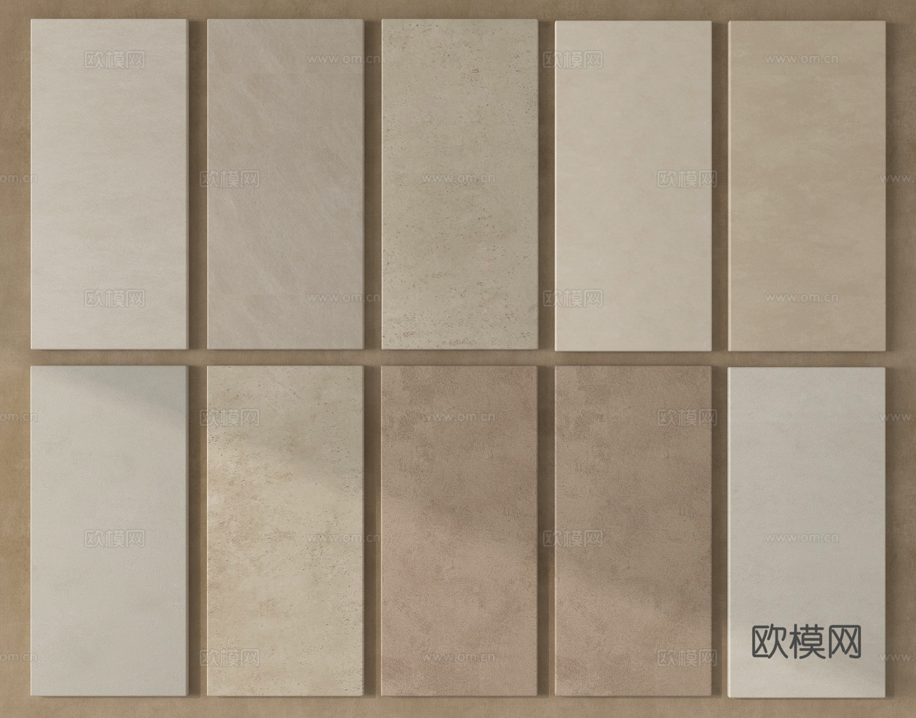 现代涂料 艺术漆 肌理漆 真石漆 微水泥su模型