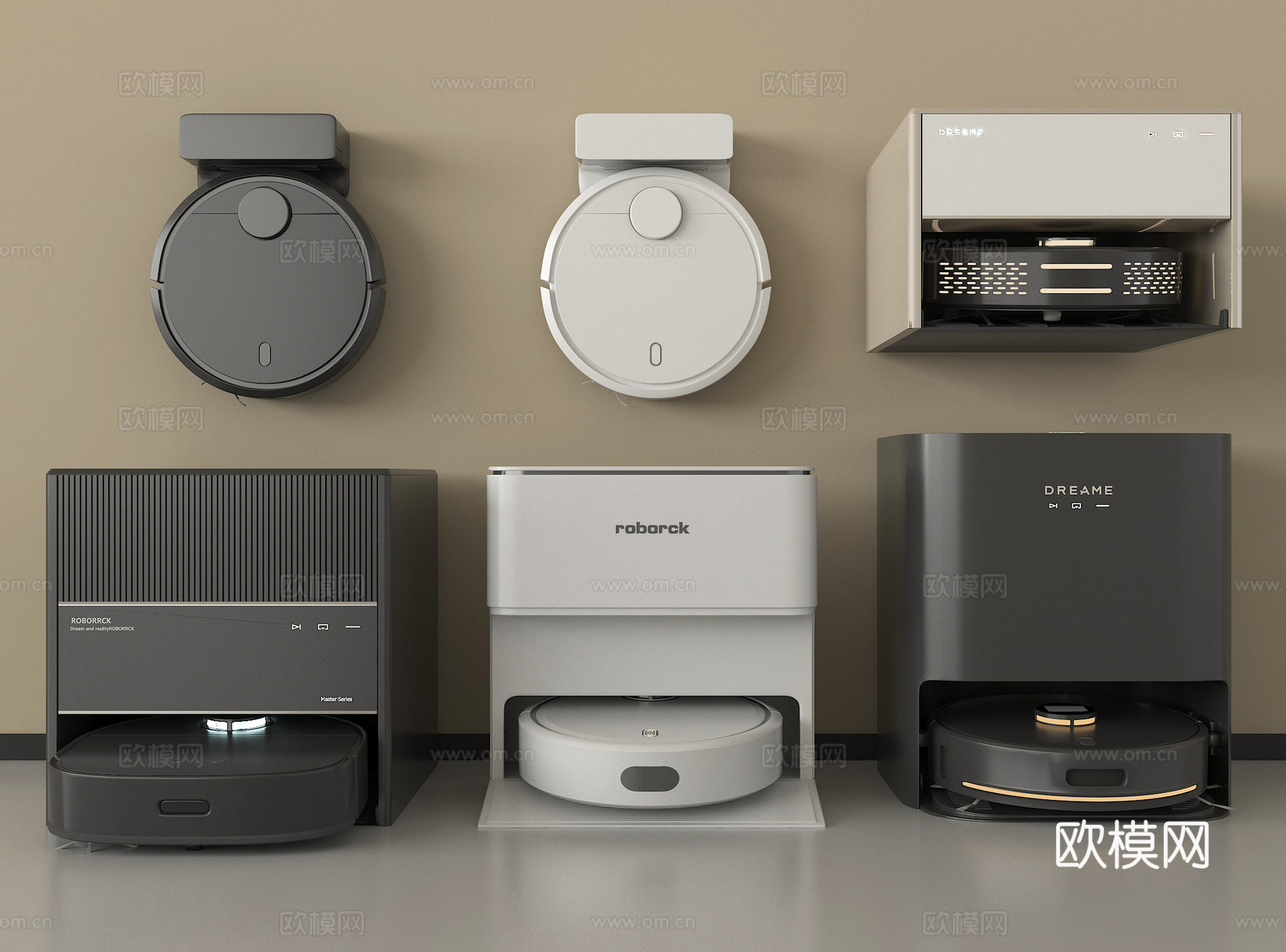 现代扫地机器人su模型