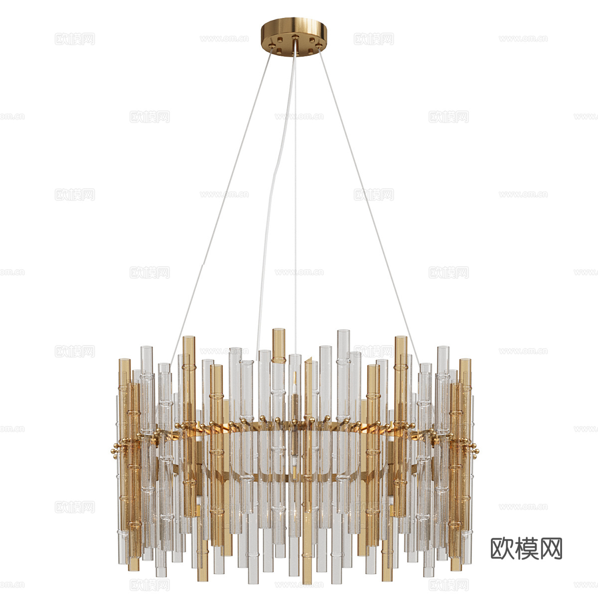 现代简约吊灯 吊灯 简约轻奢吊灯 餐厅吊灯 客厅吊灯 灯3d模型下载