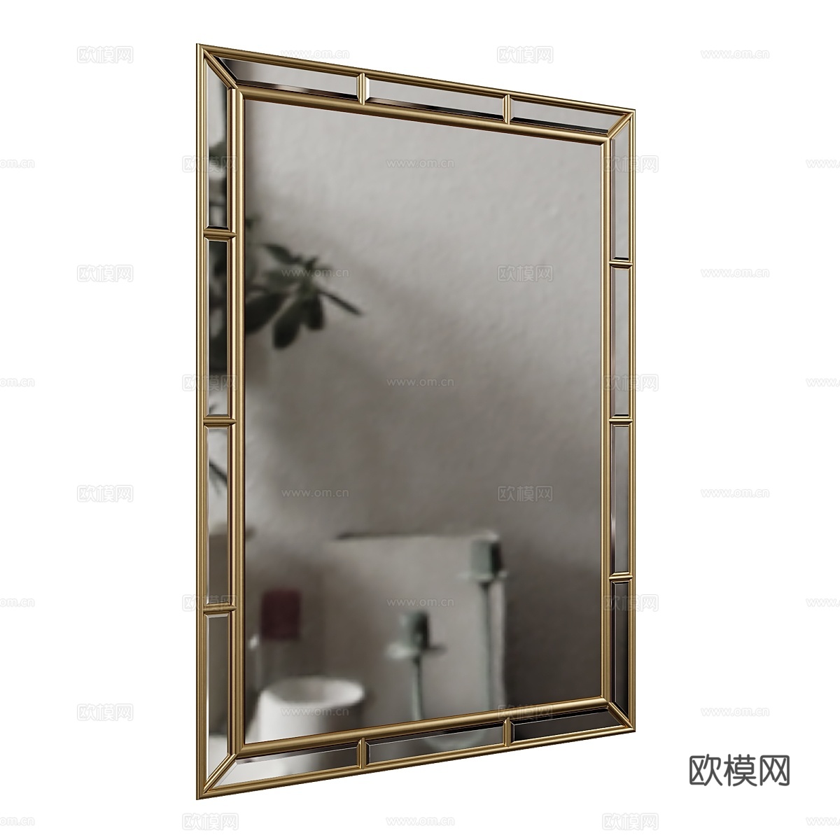 威灵顿镜子3d模型