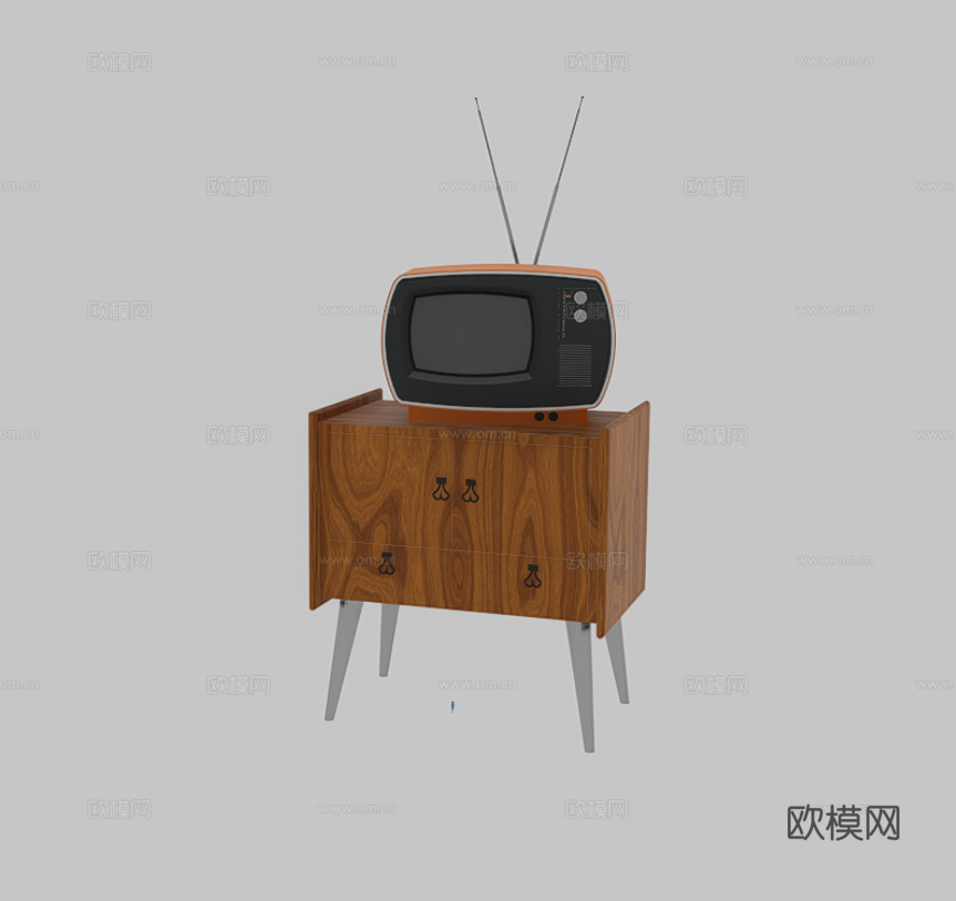 电视su模型下载（渲染图1）