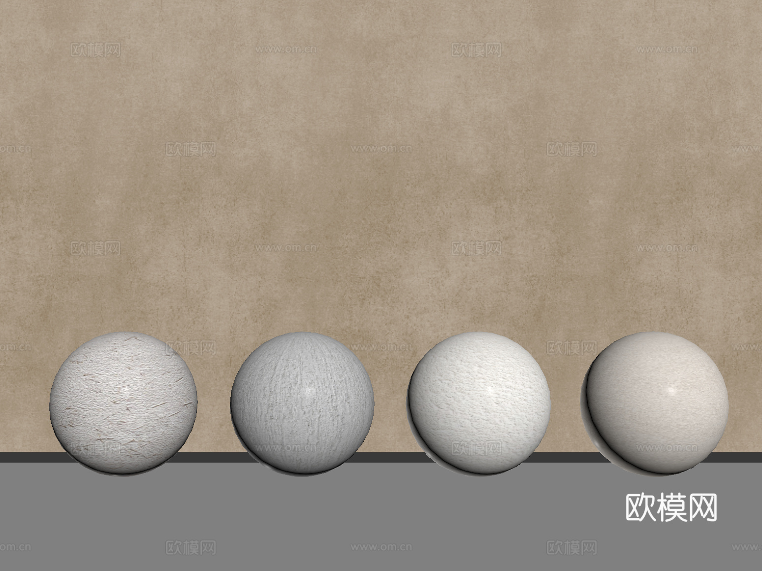 现代涂料 艺术漆 肌理漆 真石漆 微水泥su模型