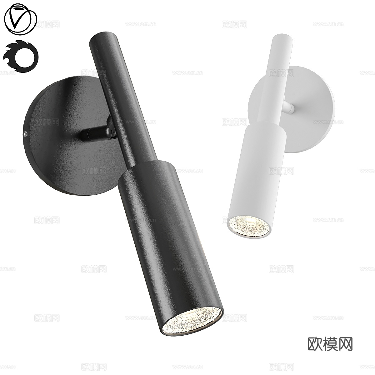 伯纳德壁灯3d模型下载