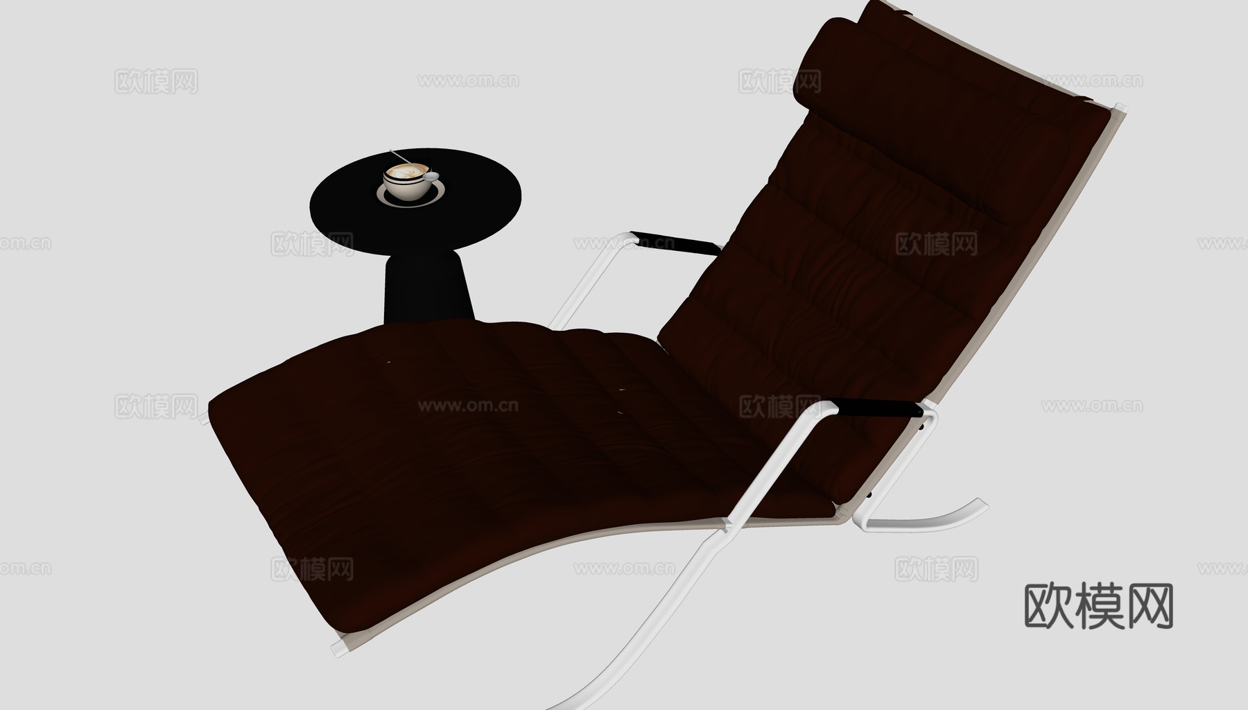 现代休闲椅su模型