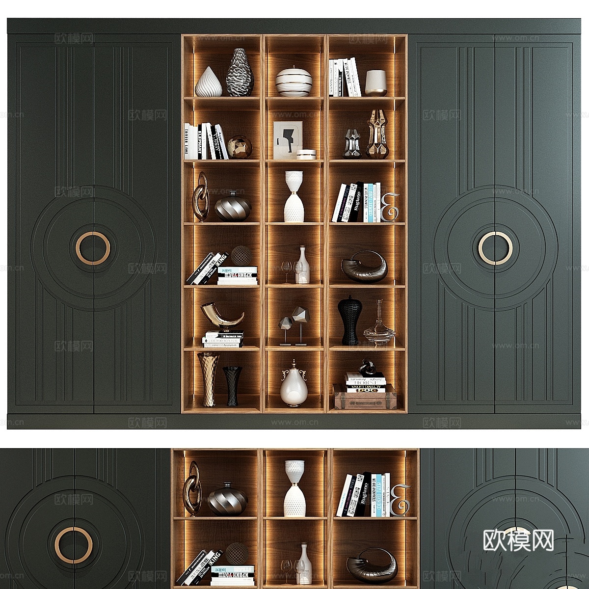 Shkafulkin嵌入式衣柜3d模型下载